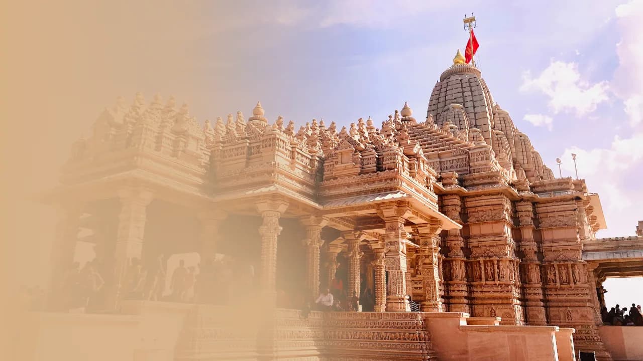 Puja ceremony background