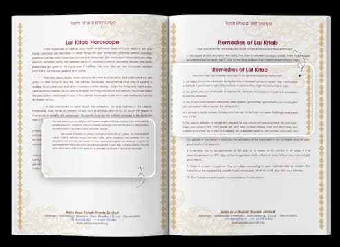 Special Features Lal Kitab